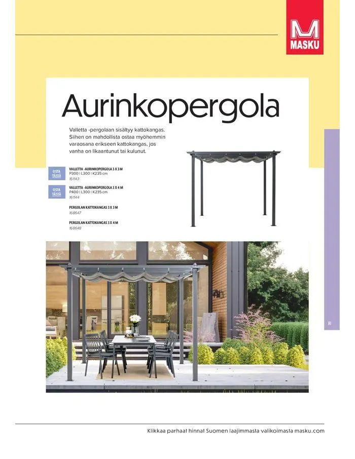 Kesa 2024 voimassa alkaen 20. maaliskuuta - 31. elokuuta 2024 - Tarjouslehti sivu 81