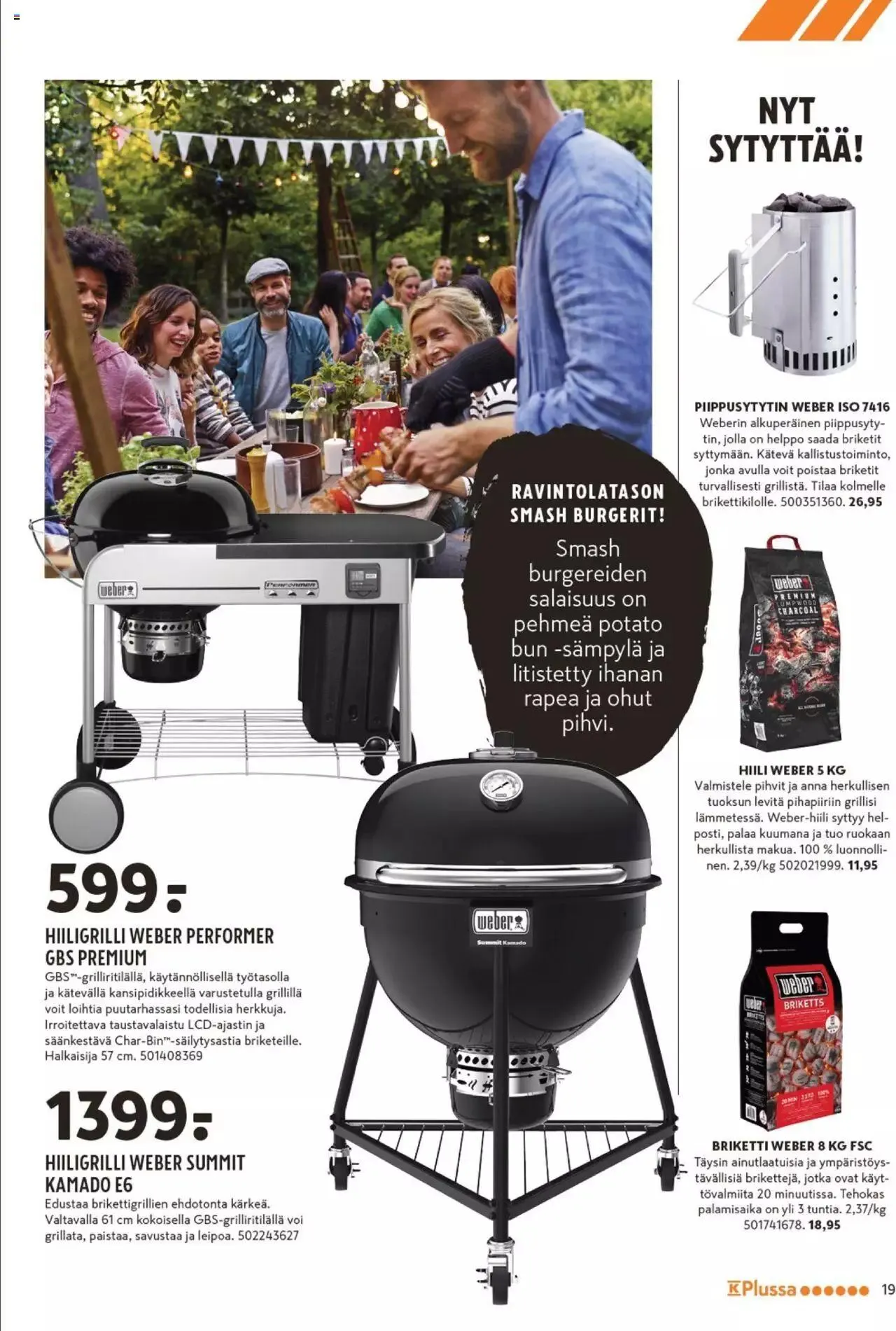 K-Rauta - Liekeissä-kuvasto 2023 voimassa alkaen 27. maaliskuuta - 31. heinäkuuta 2023 - Tarjouslehti sivu 19