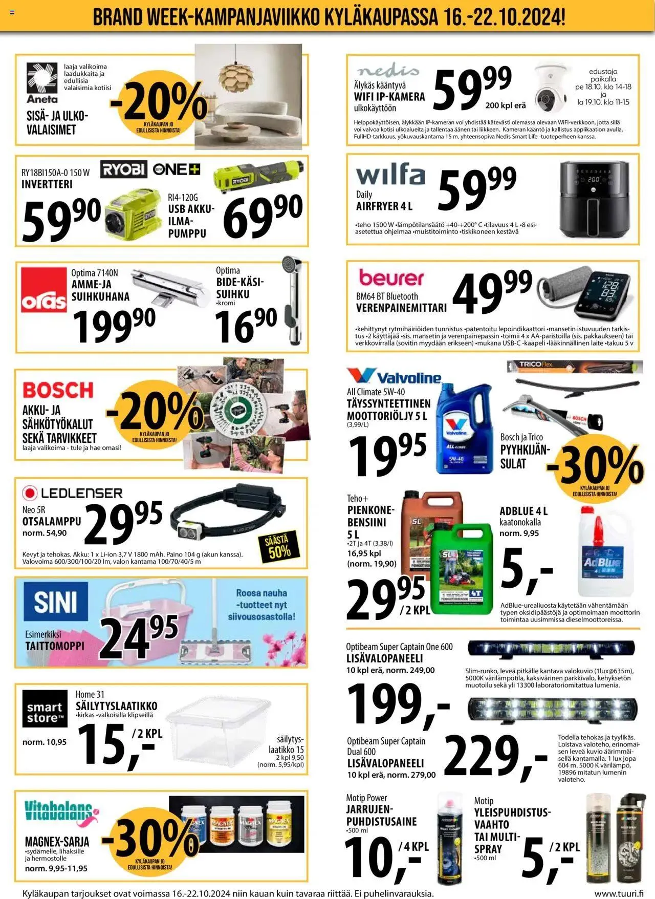 Tuuri tarjoukset voimassa alkaen 16. lokakuuta - 22. lokakuuta 2024 - Tarjouslehti sivu 4