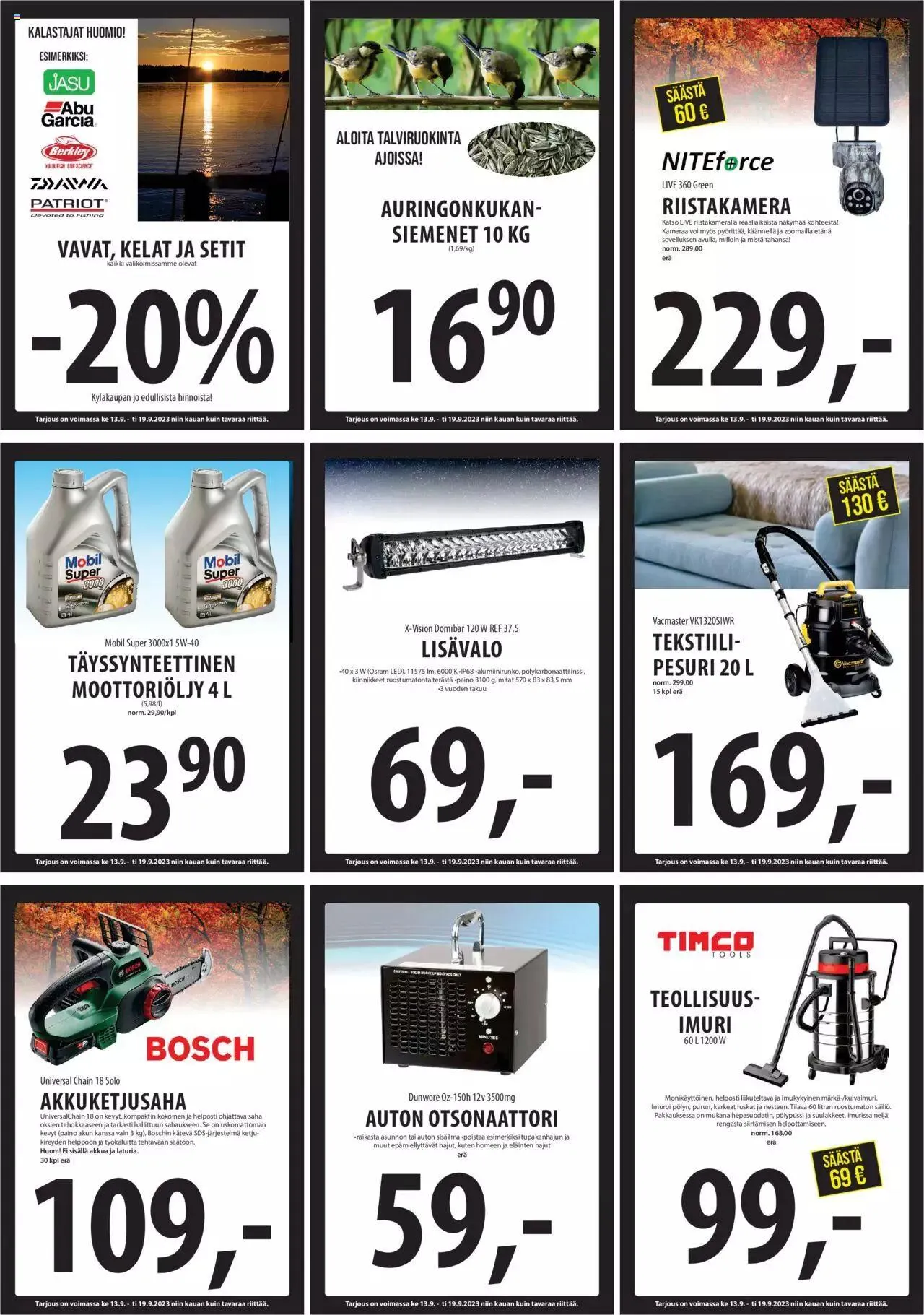 Tuuri tarjoukset voimassa alkaen 13. syyskuuta - 17. syyskuuta 2023 - Tarjouslehti sivu 8