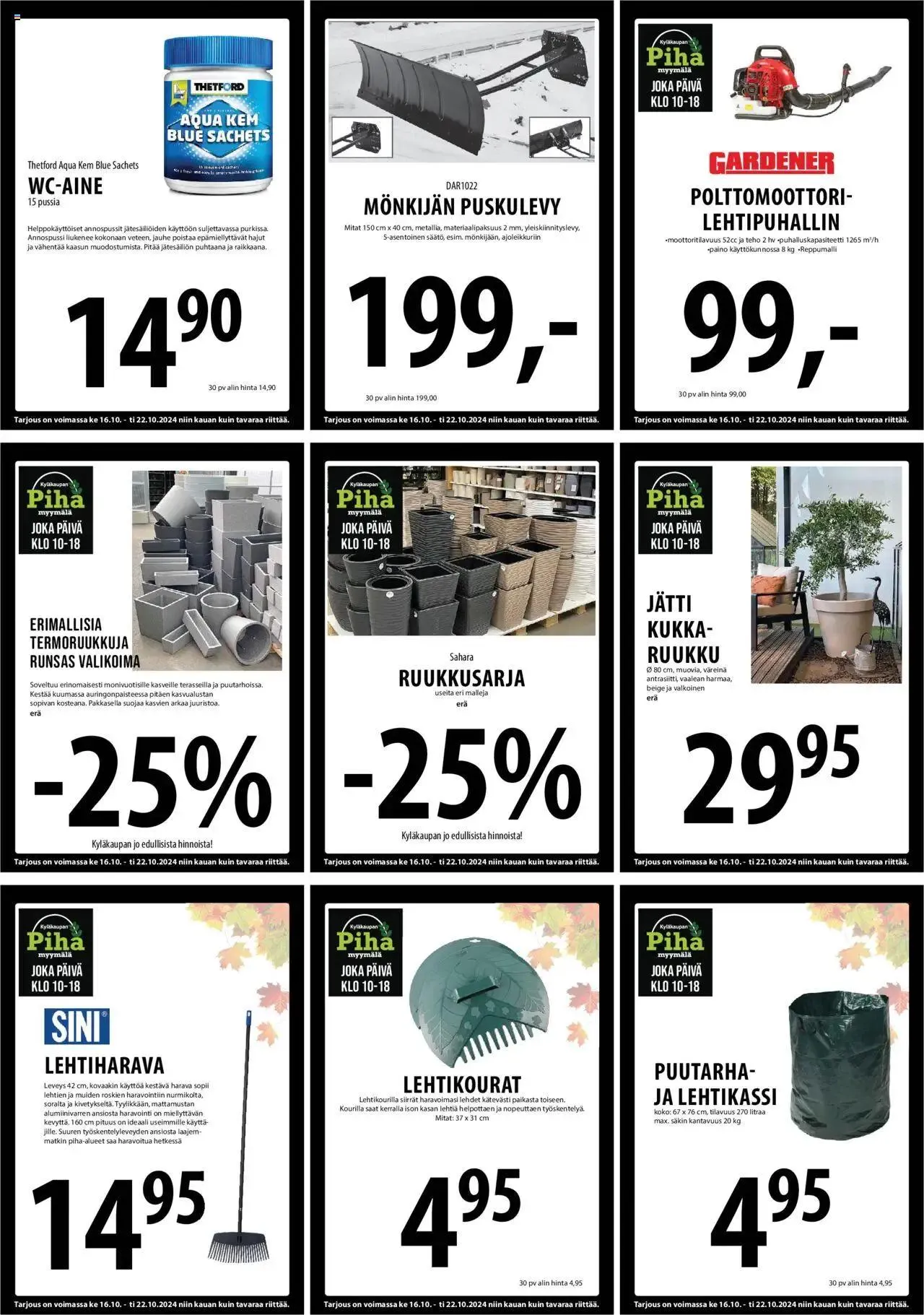 Tuuri tarjoukset voimassa alkaen 16. lokakuuta - 22. lokakuuta 2024 - Tarjouslehti sivu 24