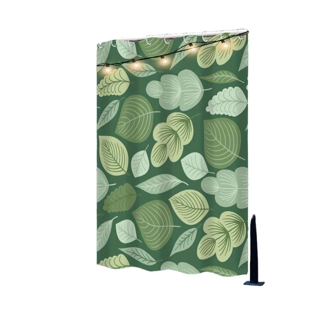 Polyesteri Ulkoilu Näköeste Lehti Kuviointia Pickify, 1PC-180X213cm/71*84in