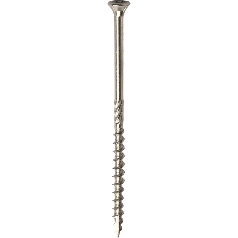 Terassiruuvi Brücke 4,8 x 90 mm, A4, 100 kpl