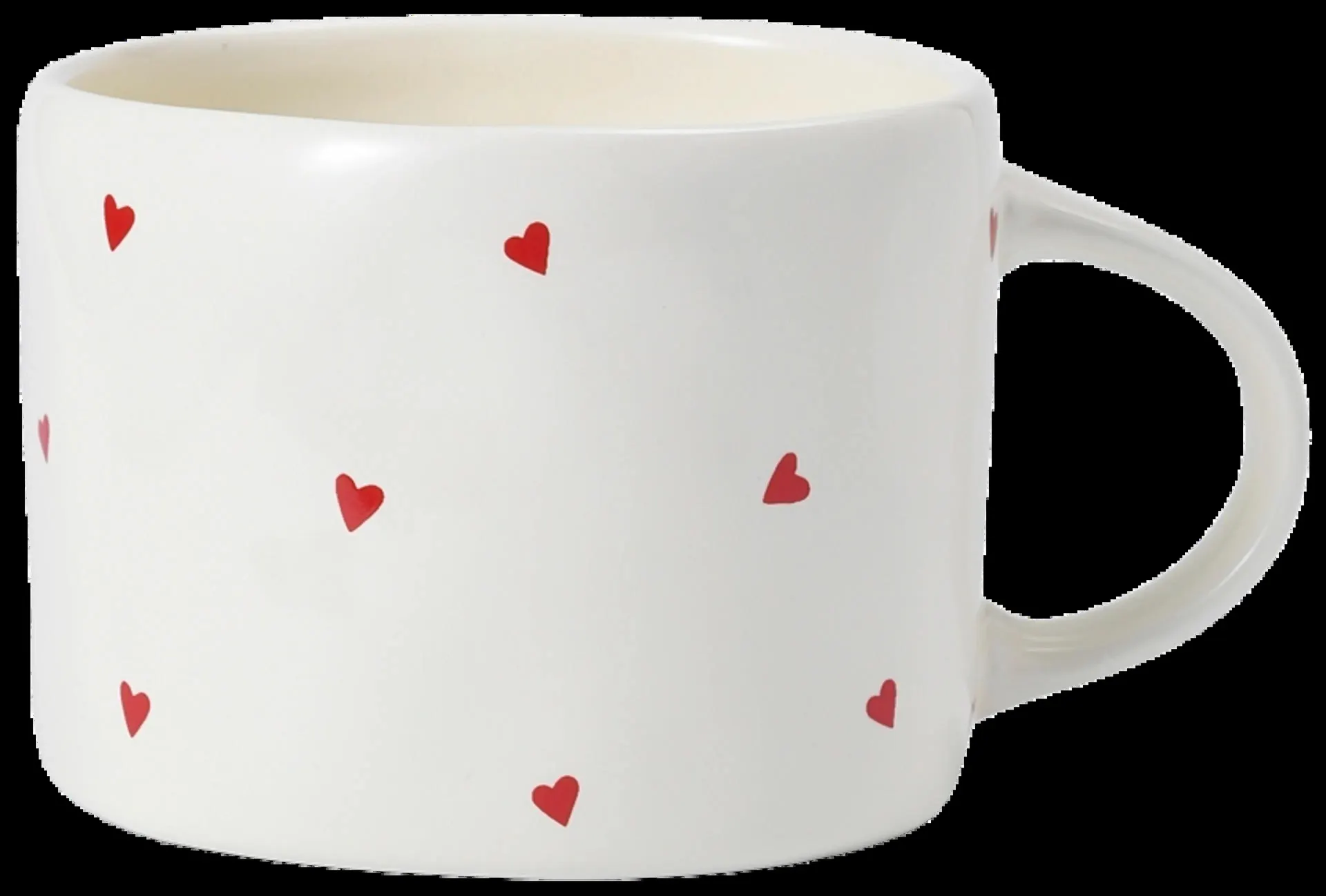 Åhléns Valentine muki punainen