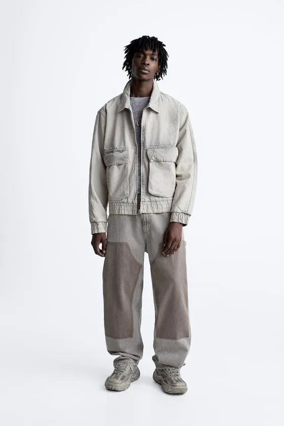 CAZADORA DENIM BOLSILLOS