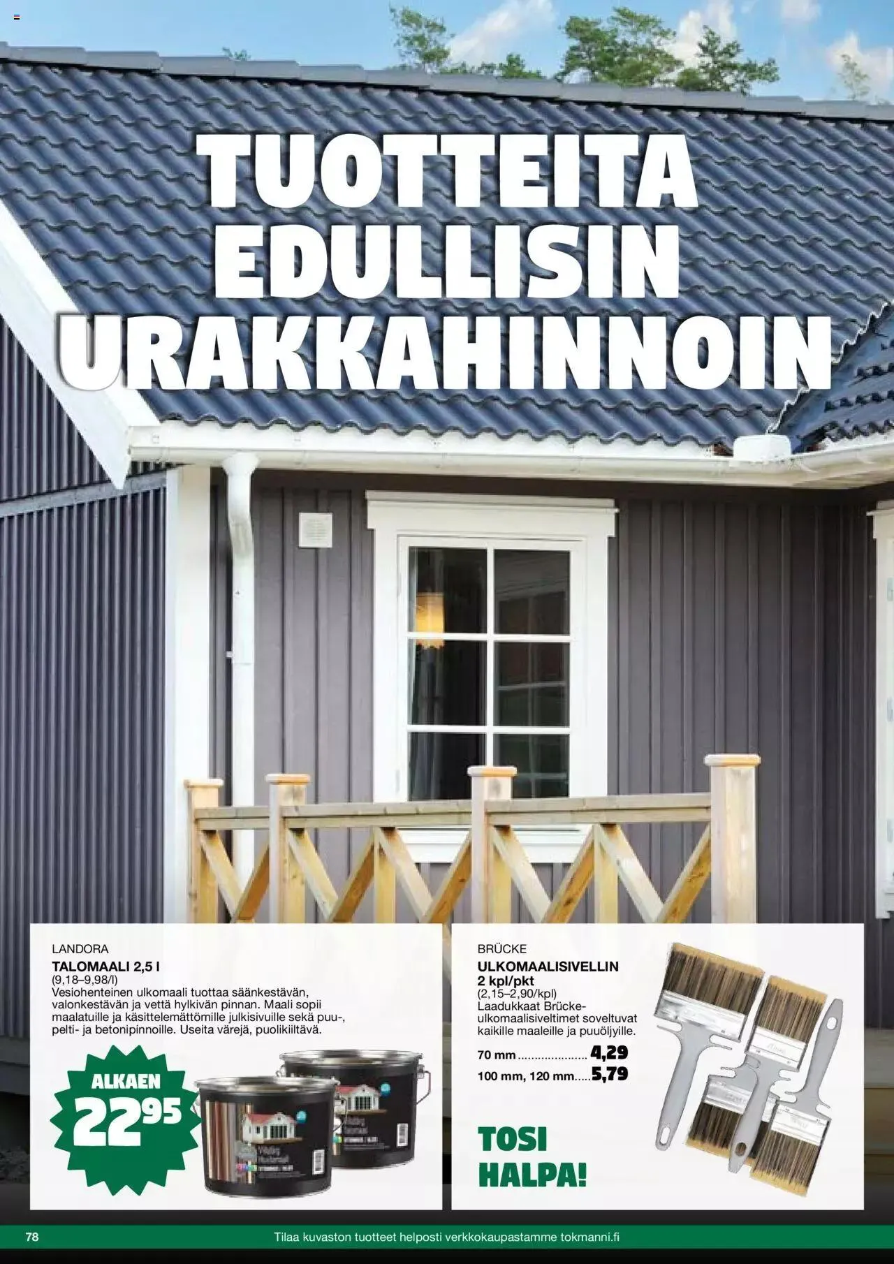 Tokmanni - Kesä 2024 voimassa alkaen 1. huhtikuuta - 31. joulukuuta 2024 - Tarjouslehti sivu 78