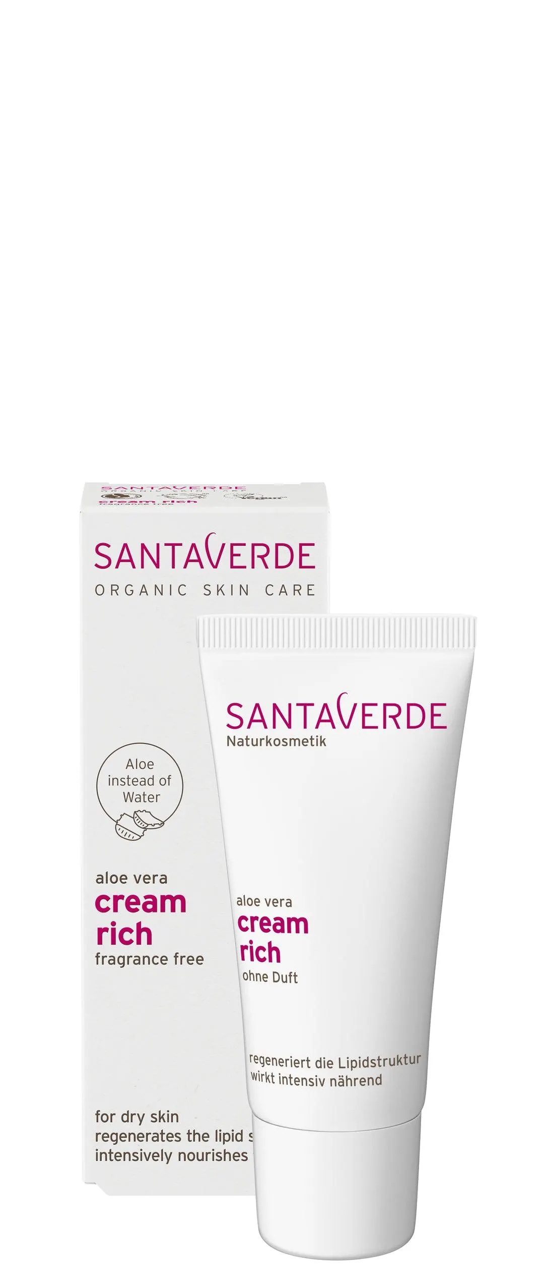 Cream rich kosteusvoide hajusteeton, 30 ml