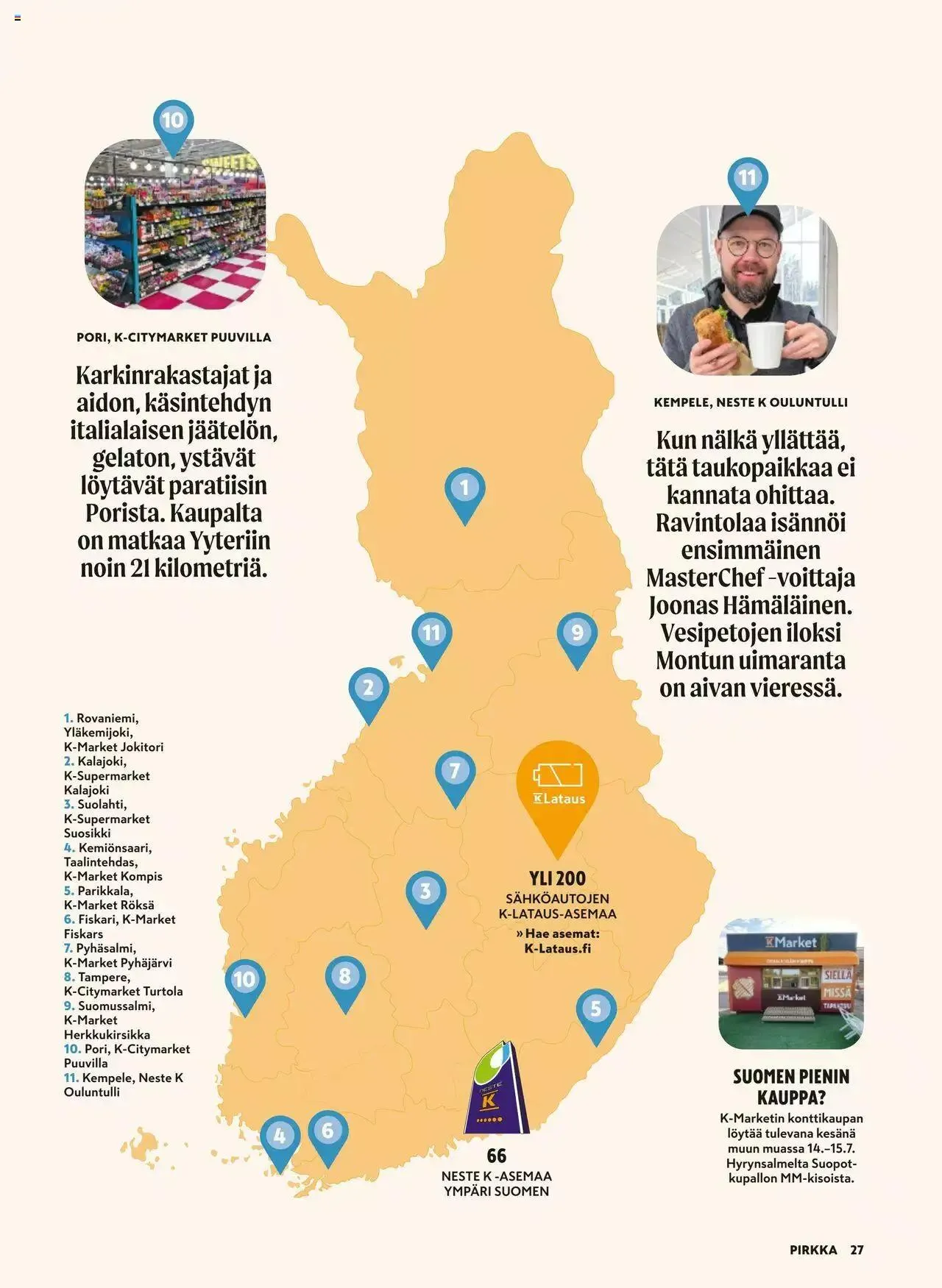 K-Market tarjoukset Pirkka 6–8/2023 voimassa alkaen 7. kesäkuuta - 29. elokuuta 2023 - Tarjouslehti sivu 27