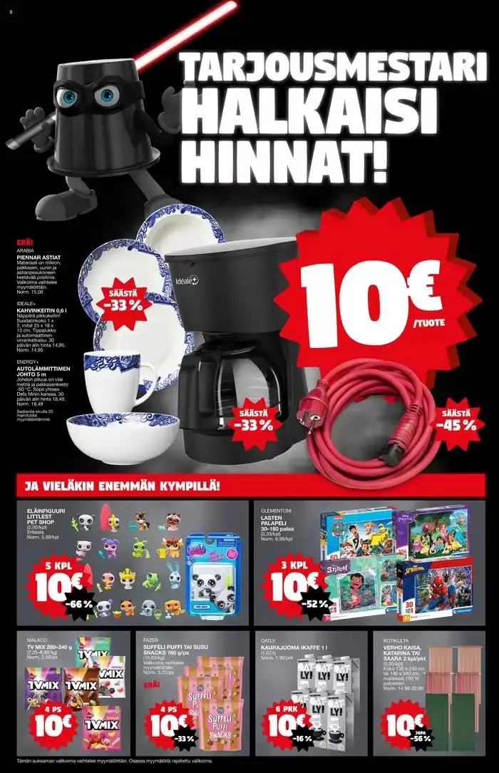 Tarjoussanomat voimassa alkaen 25. marraskuuta - 9. joulukuuta 2024 - Tarjouslehti sivu 8