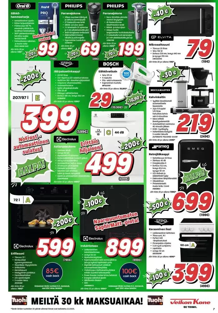 Veikon Kone tarjoukset voimassa alkaen 6. maaliskuuta - 15. maaliskuuta 2025 - Tarjouslehti sivu 7