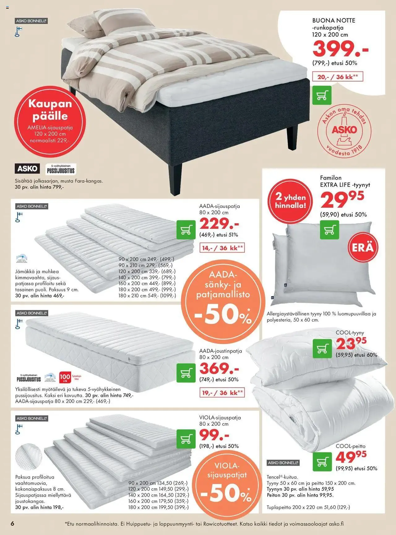 Asko tarjoukset voimassa alkaen 10. lokakuuta - 24. lokakuuta 2024 - Tarjouslehti sivu 6