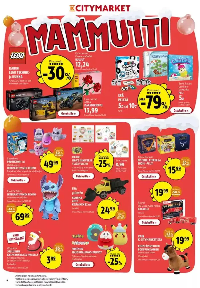 K-citymarket tarjoukset voimassa alkaen 12. joulukuuta - 26. joulukuuta 2024 - Tarjouslehti sivu 12