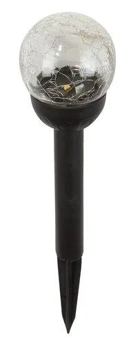 Aurinkokennovalaisin SVARTAND Ø8xK35cm musta