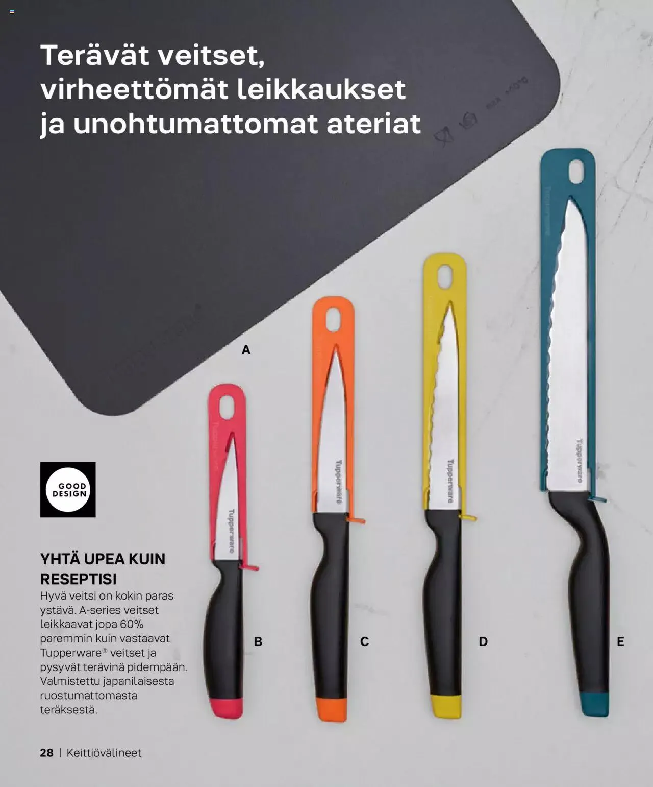 Tupperware tarjoukset Syksy / Talvi 2023-24 voimassa alkaen 29. syyskuuta - 31. joulukuuta 2023 - Tarjouslehti sivu 28