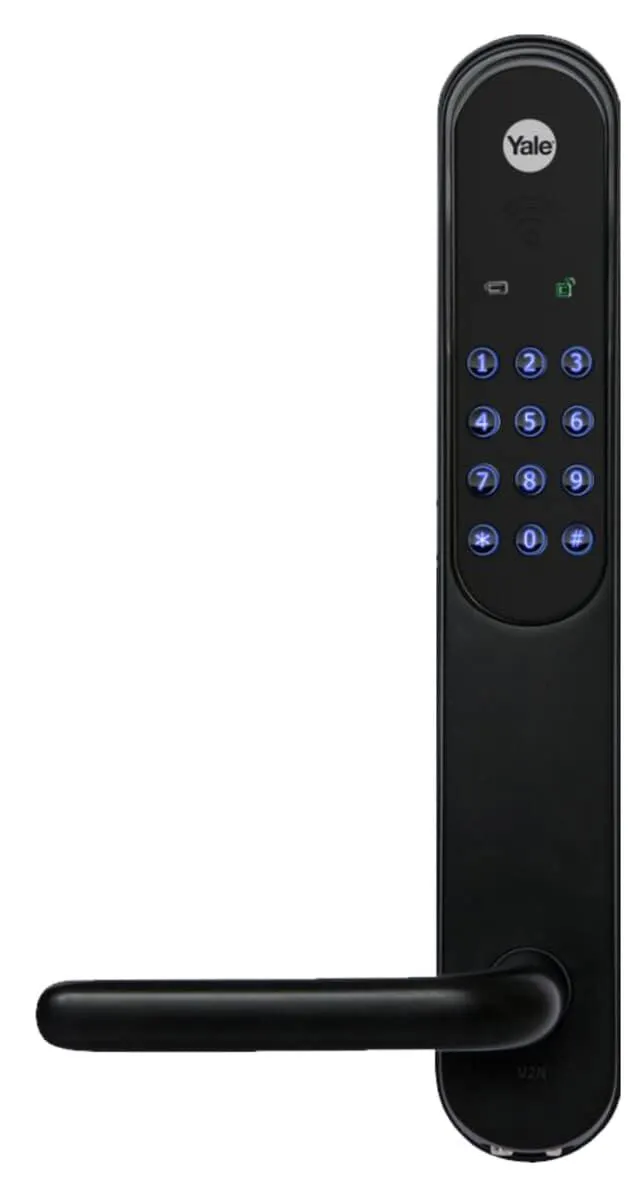 Yale Doorman Classic Älylukko, musta