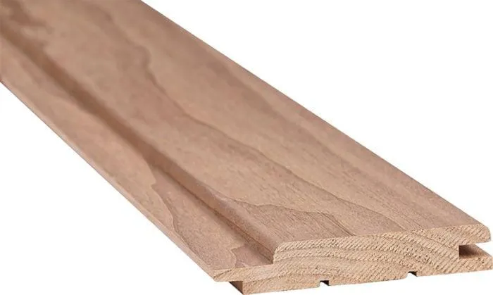 Saunapaneeli Thermory lämpökäsitelty haapa STP 15 x 90 mm 6 kpl, eri pituuksia