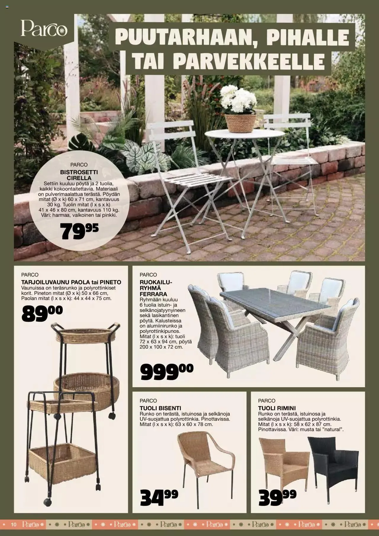 Tokmanni - Kesä 2024 voimassa alkaen 1. huhtikuuta - 31. joulukuuta 2024 - Tarjouslehti sivu 10