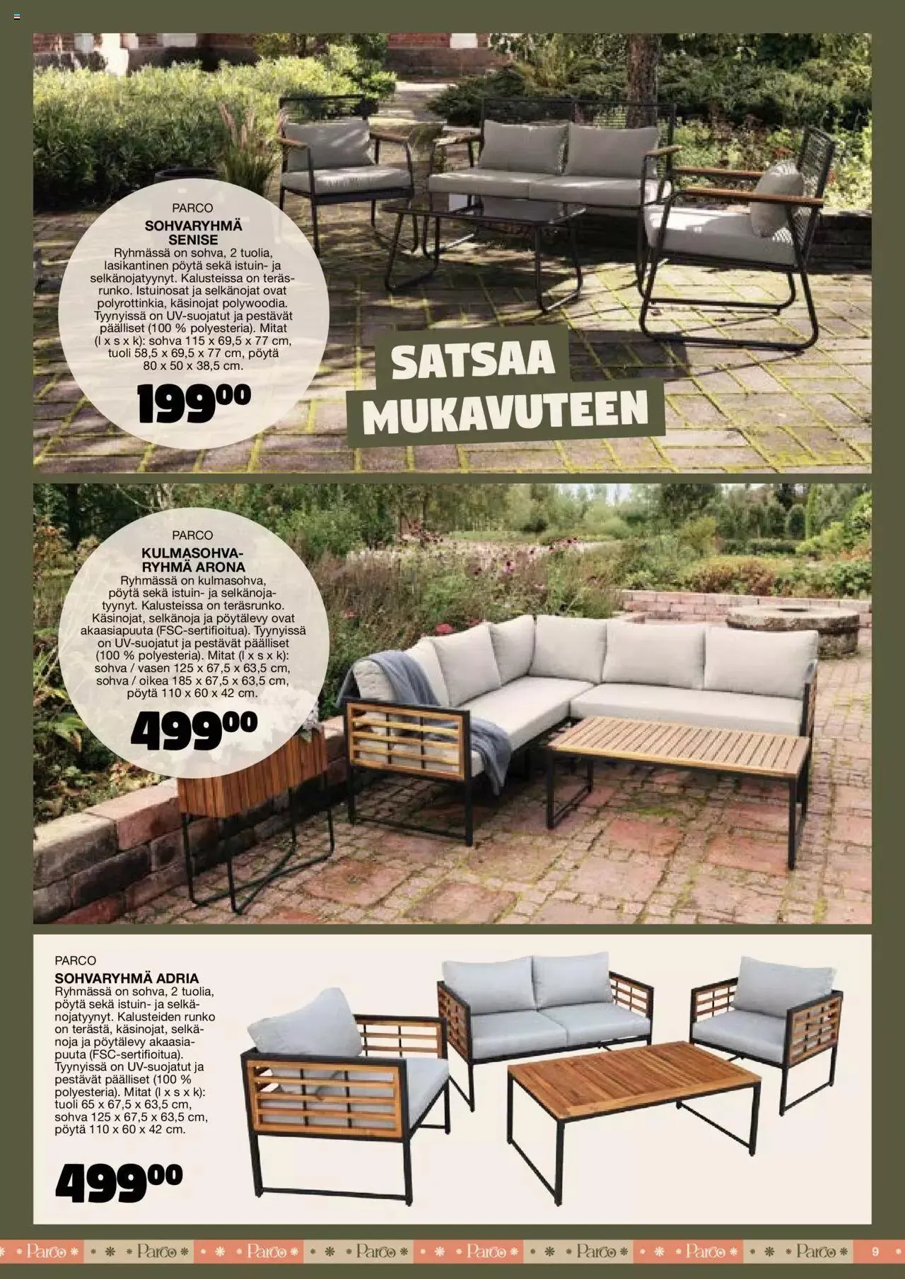 Tokmanni - Kesä 2024 voimassa alkaen 1. huhtikuuta - 31. joulukuuta 2024 - Tarjouslehti sivu 9