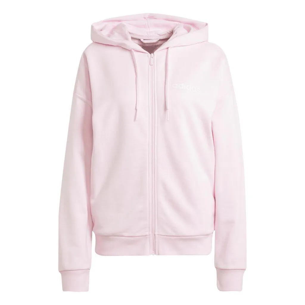 Essentials Linear Full-Zip French Terry Hoodie W - naisten huppari