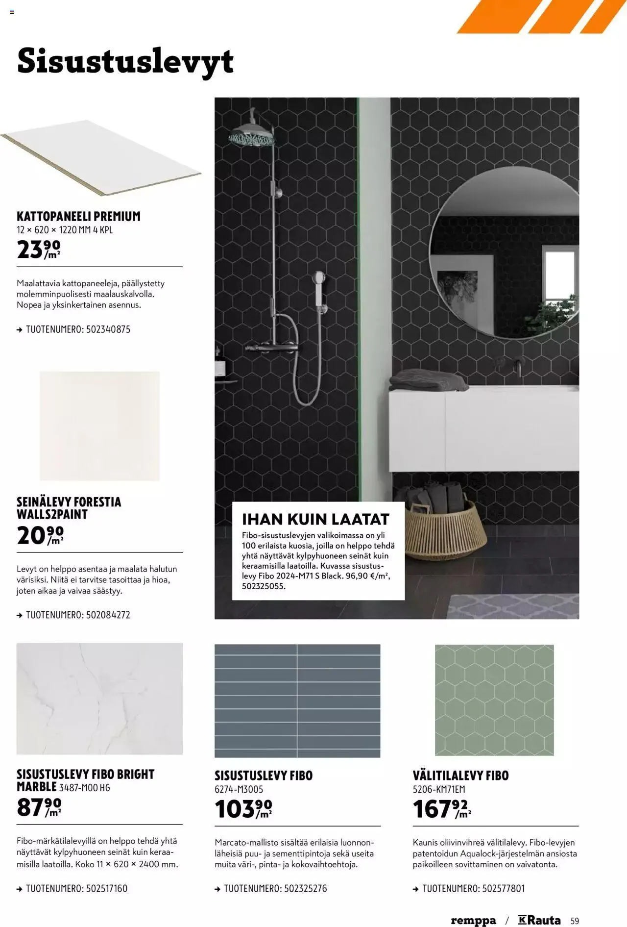K-Rauta tarjoukset voimassa alkaen 8. tammikuuta - 5. helmikuuta 2024 - Tarjouslehti sivu 59