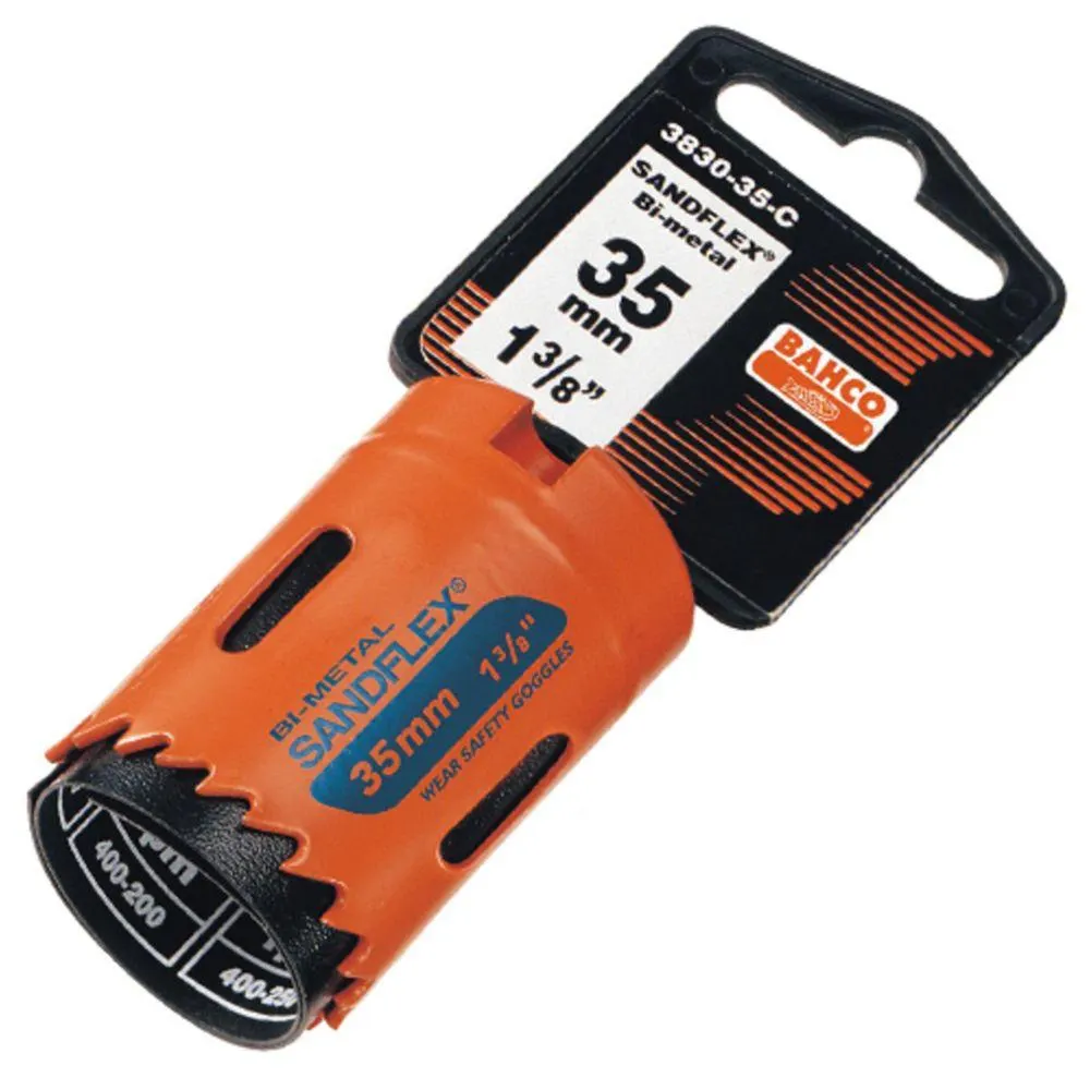 Bahco 3830 Sandflex® VIP BI-Metal reikäsaha