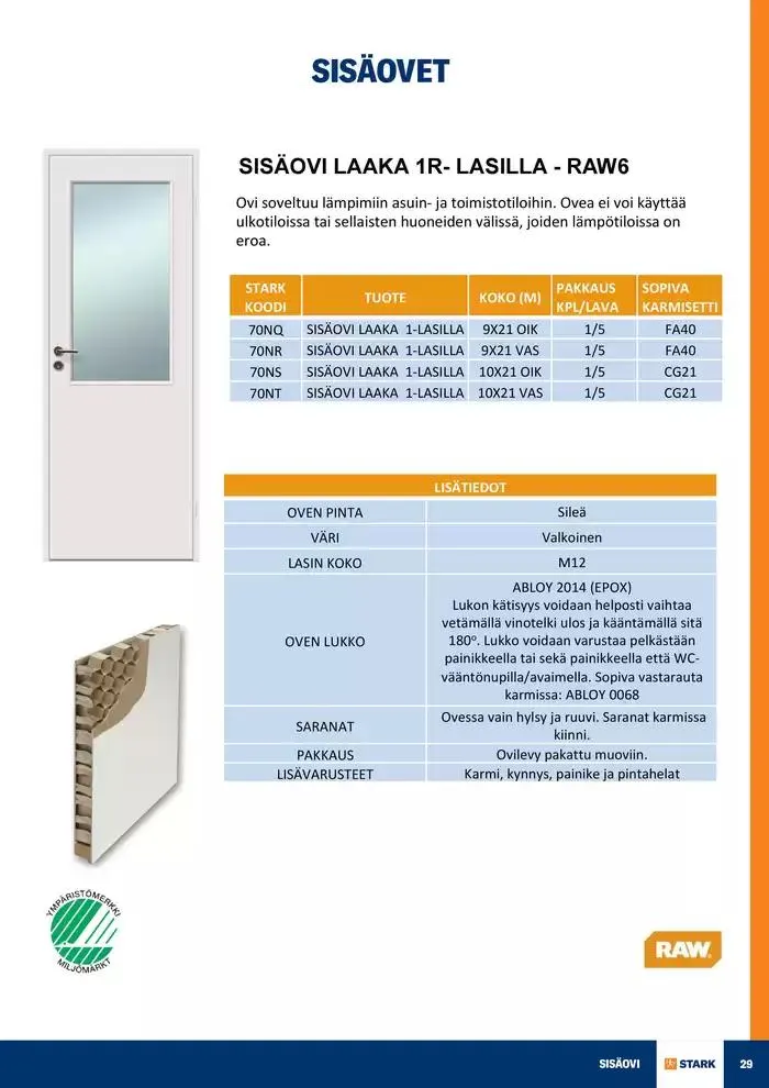 Ovivalikoima voimassa alkaen 19. marraskuuta - 31. joulukuuta 2024 - Tarjouslehti sivu 29