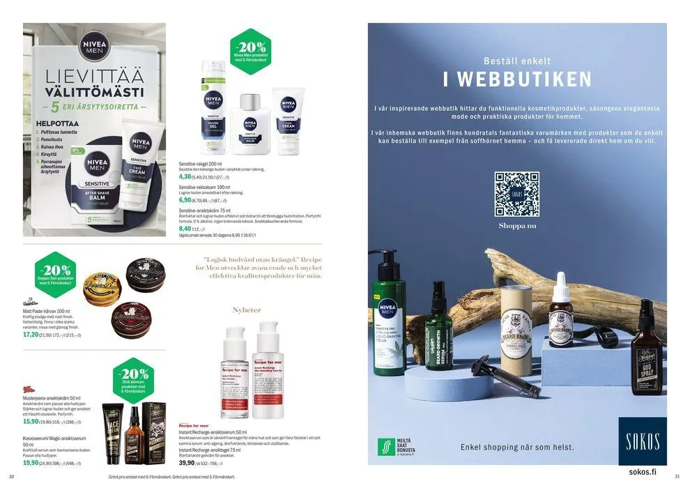 Sokos kuvasto ruotsi syyskuu 2024 voimassa alkaen 29. elokuuta - 12. syyskuuta 2024 - Tarjouslehti sivu 16