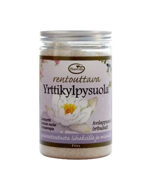 Rentouttava yrttikylpysuola, 380 g
