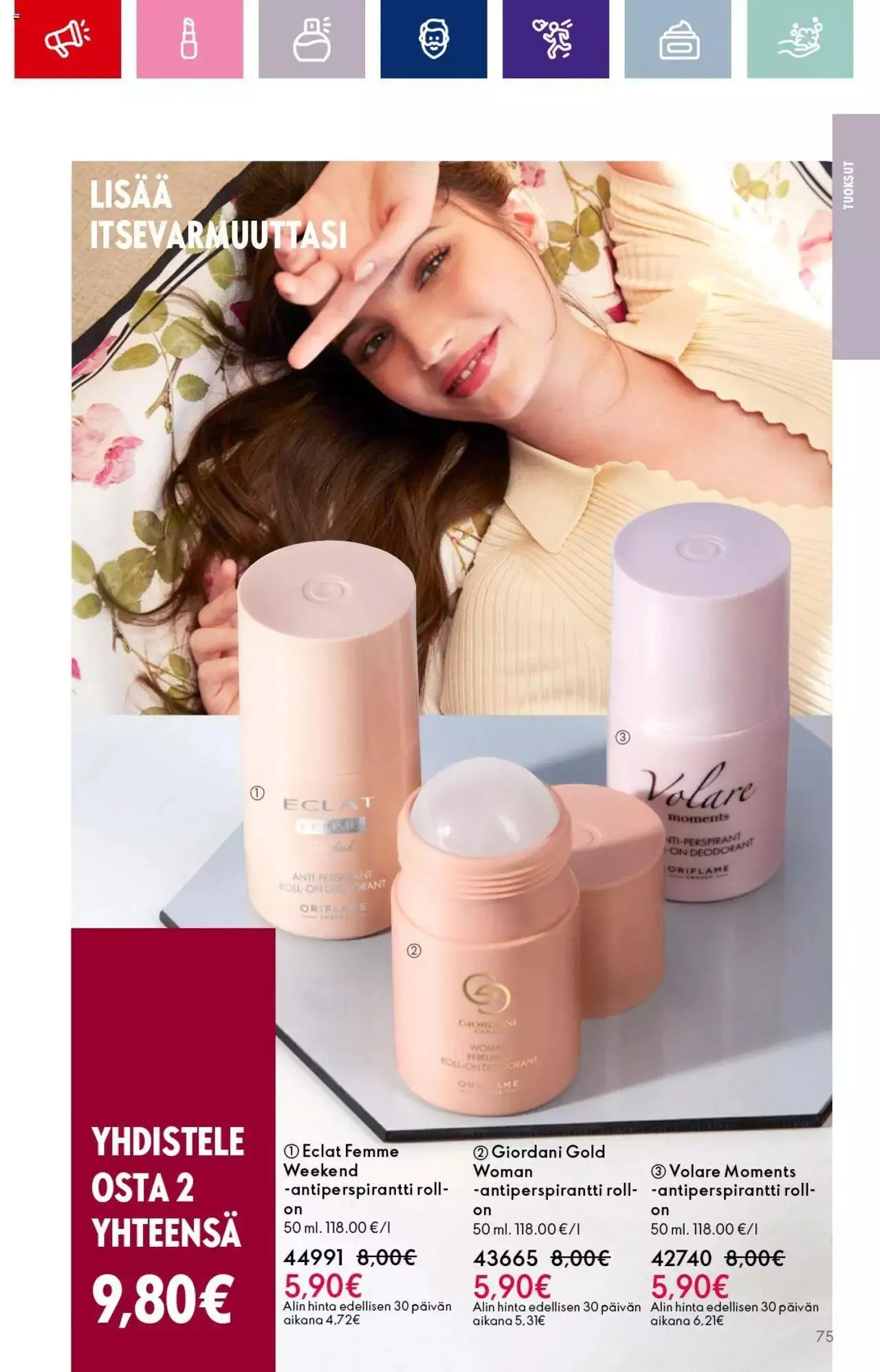 Oriflame - Esite 14 voimassa alkaen 13. syyskuuta - 3. lokakuuta 2023 - Tarjouslehti sivu 75