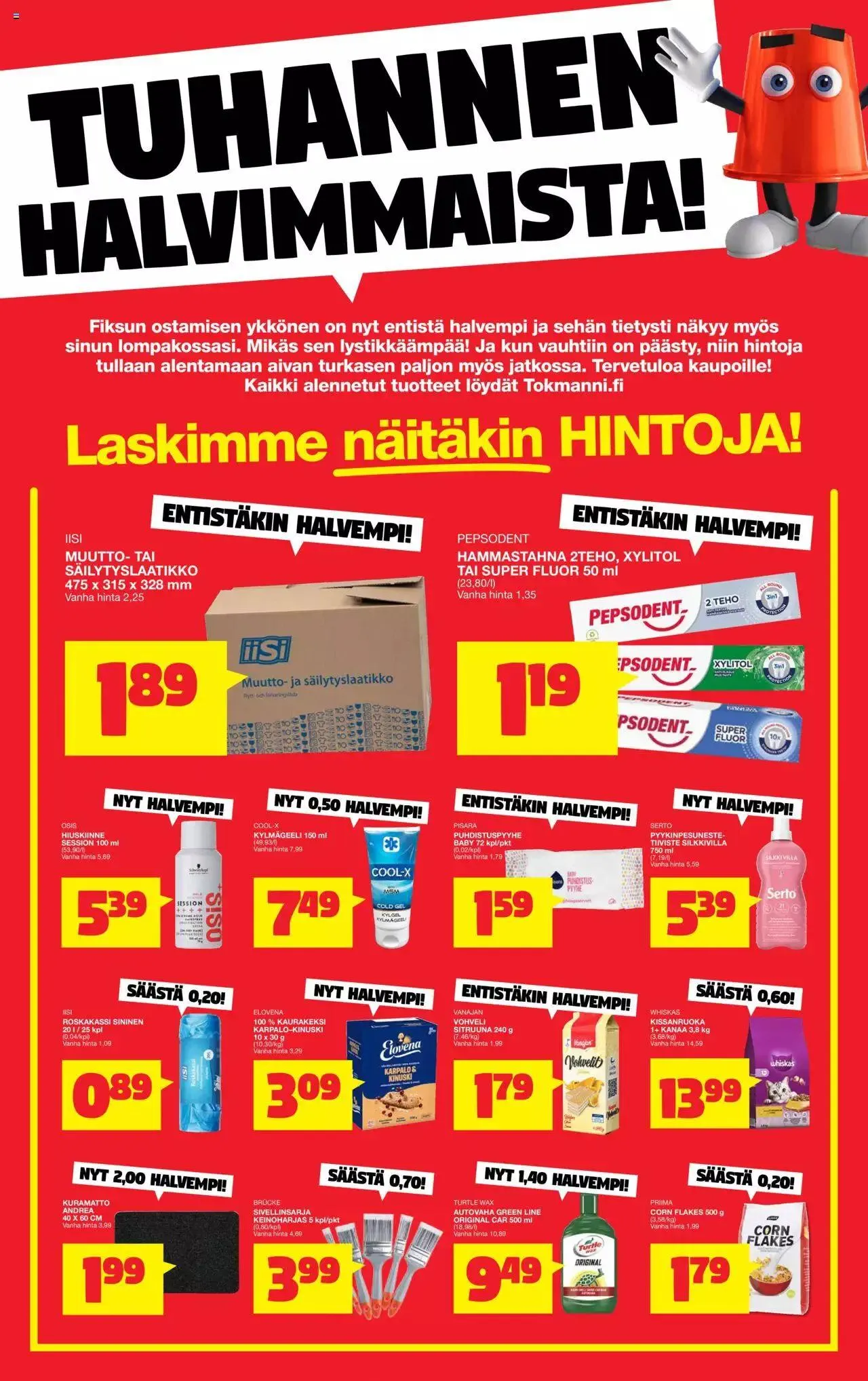 Tokmanni tarjoukset voimassa alkaen 18. maaliskuuta - 24. maaliskuuta 2024 - Tarjouslehti sivu 12