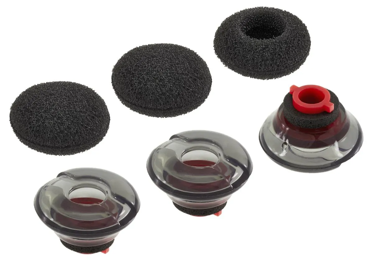 Korvasovittimet Plantronics Medium, 3 kpl