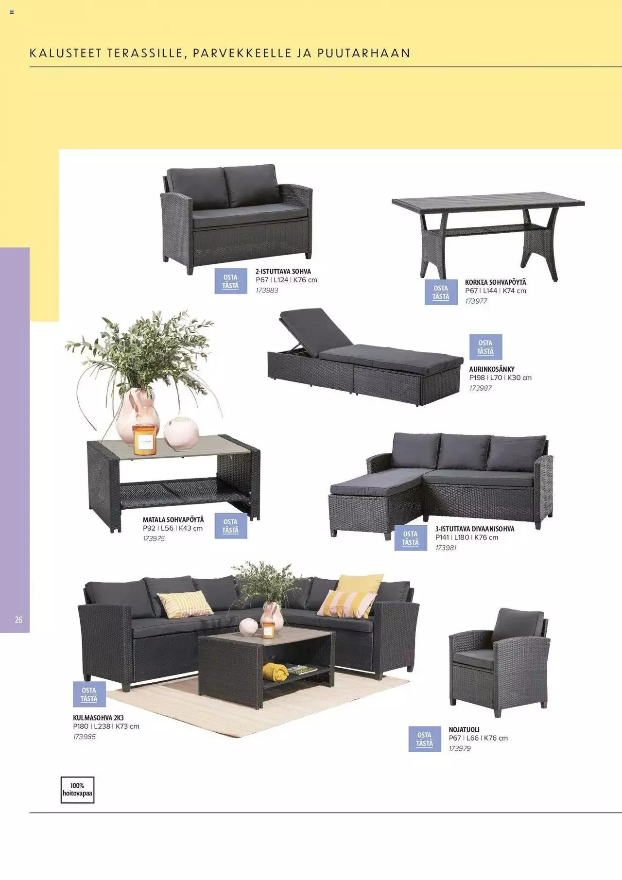 Masku tarjoukset - KESÄ 2024 voimassa alkaen 1. huhtikuuta - 31. joulukuuta 2024 - Tarjouslehti sivu 26