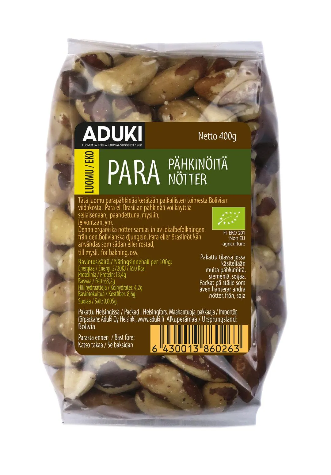 Parapähkinät, 400 g
