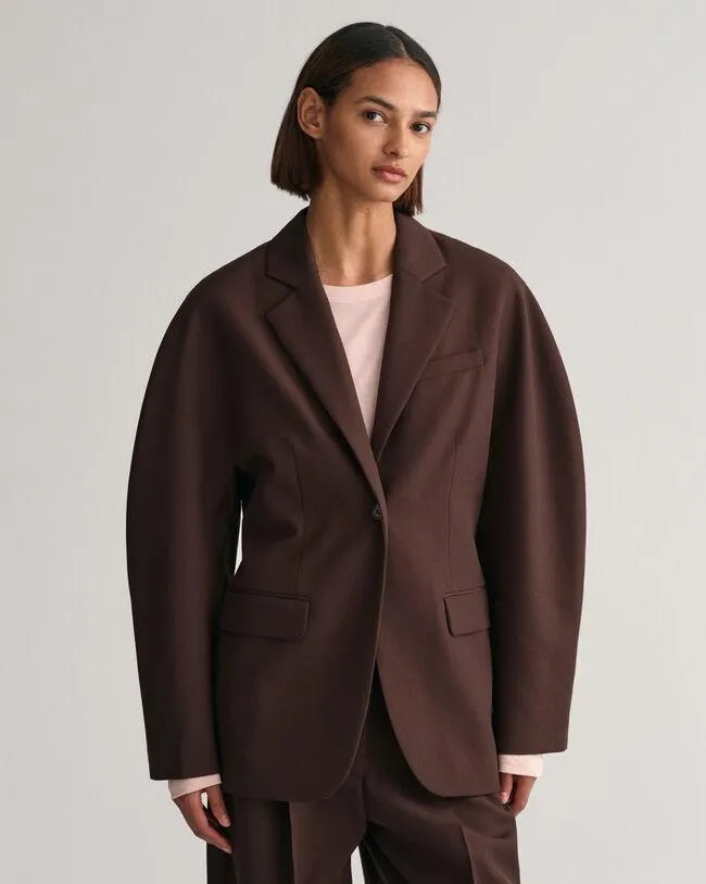 Regular fit ‑mitoitettu Cocoon-bleiseri