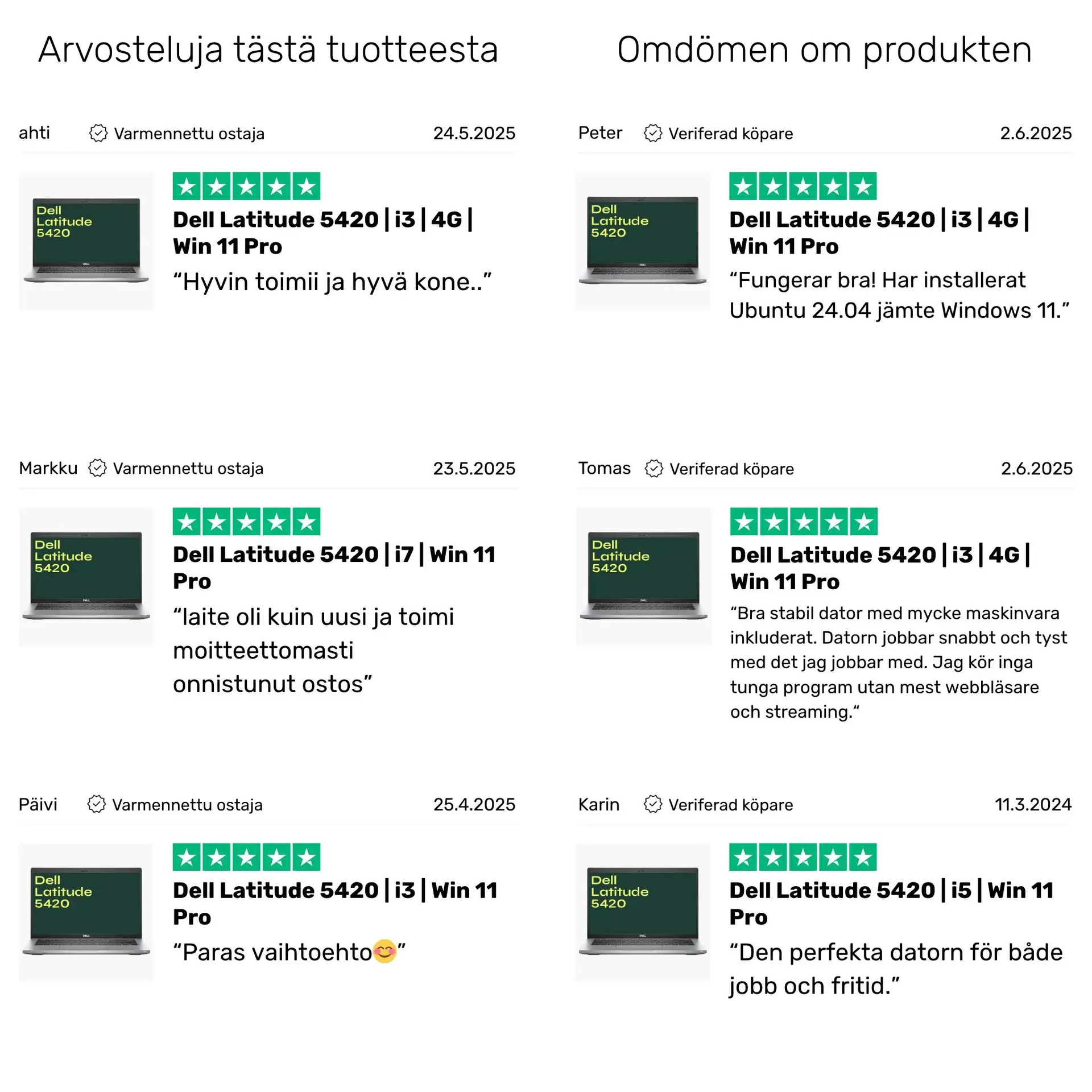 Dell Latitude 5420 | i3 | 4G | Win 11 Pro