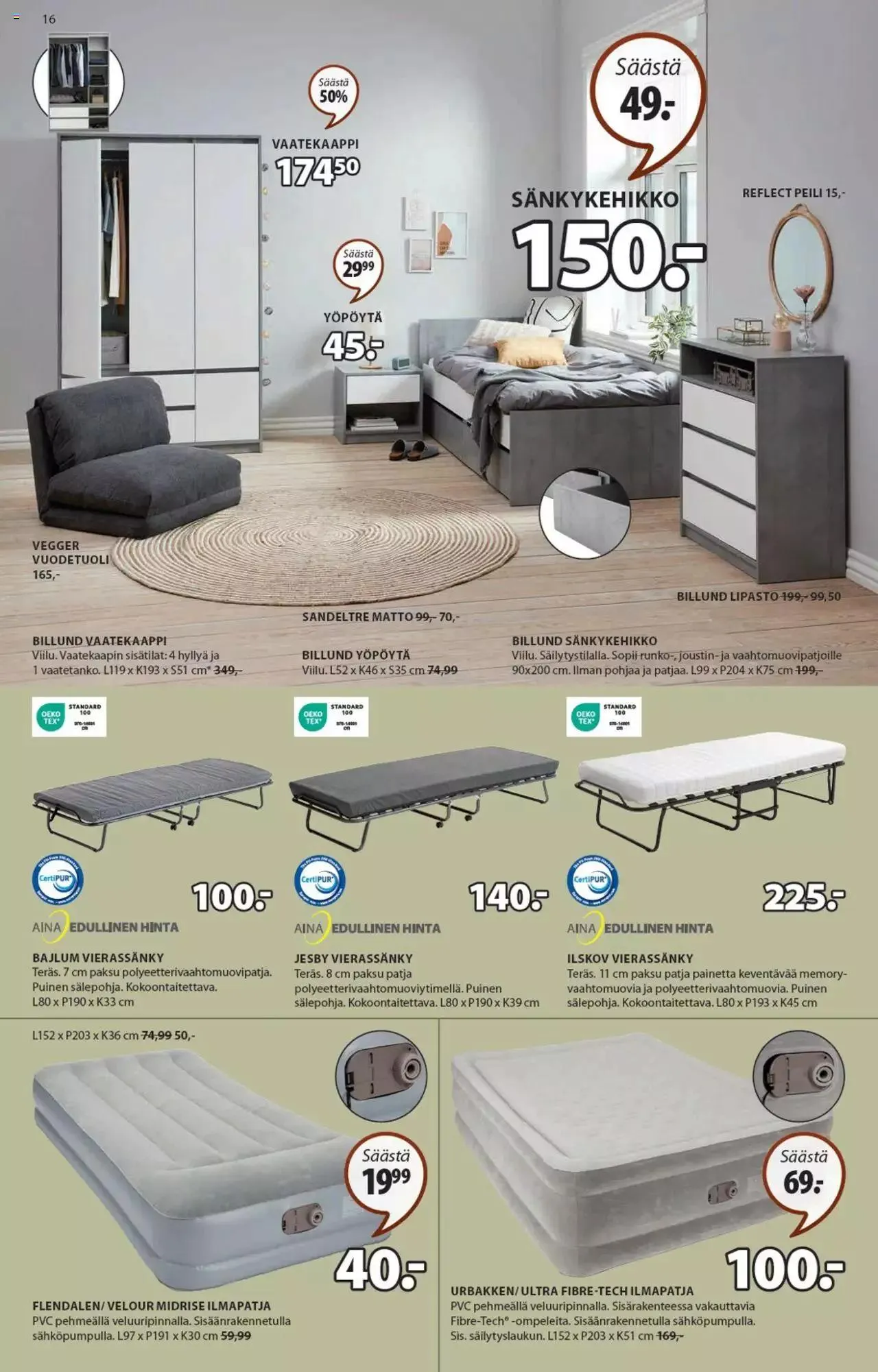 JYSK - Viikon tarjoukset voimassa alkaen 28. elokuuta - 31. joulukuuta 2023 - Tarjouslehti sivu 17