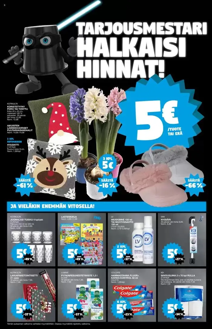Tarjoussanomat voimassa alkaen 25. marraskuuta - 9. joulukuuta 2024 - Tarjouslehti sivu 6