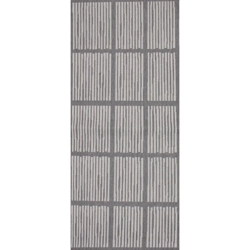 Matto Vallila 80 x 200 cm Saga harmaa/valkoinen