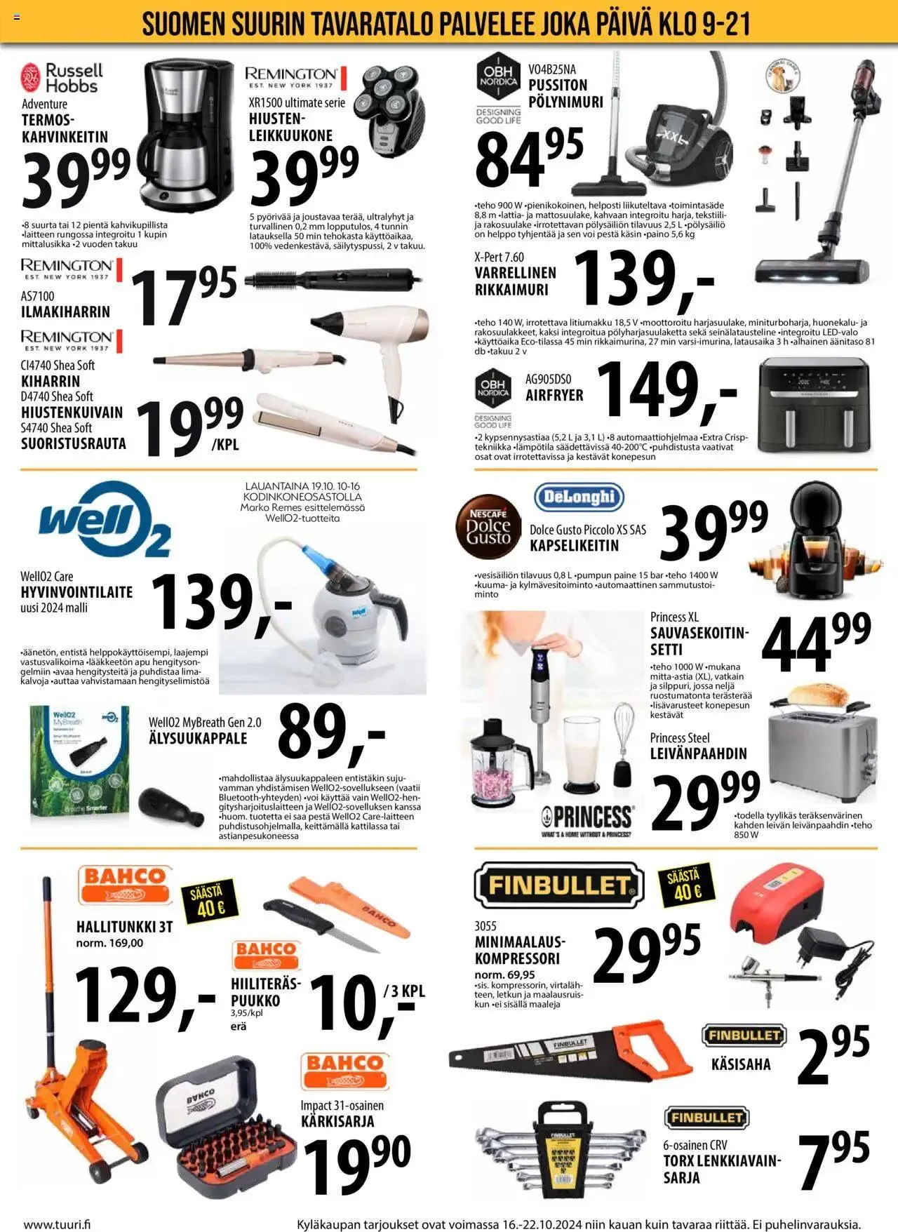 Tuuri tarjoukset voimassa alkaen 16. lokakuuta - 22. lokakuuta 2024 - Tarjouslehti sivu 3