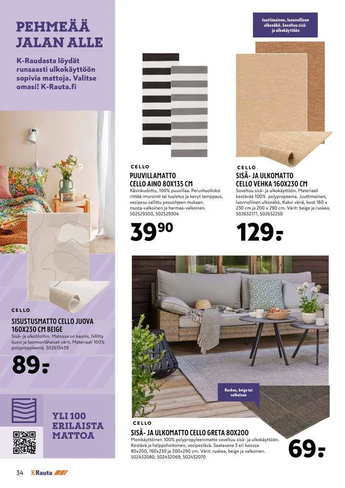 Autta alkuun ja eteenpain voimassa alkaen 24. toukokuuta - 4. kesäkuuta 2024 - Tarjouslehti sivu 34