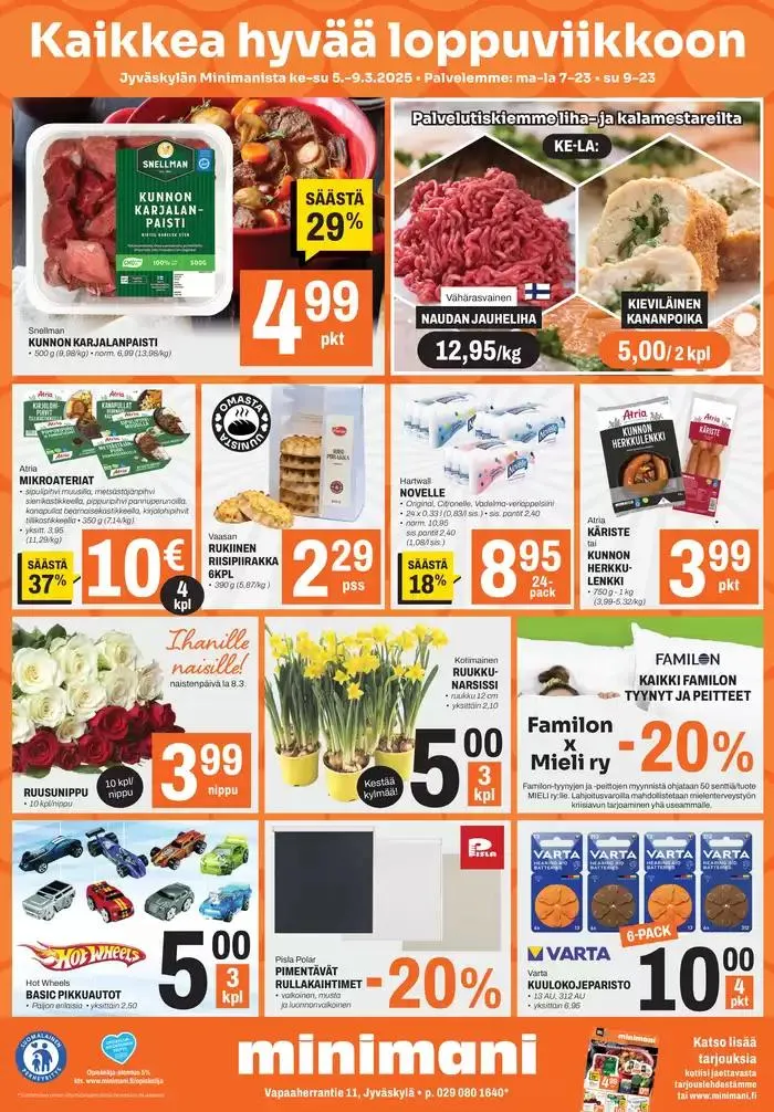 Löydä houkuttelevia tarjouksia - 1