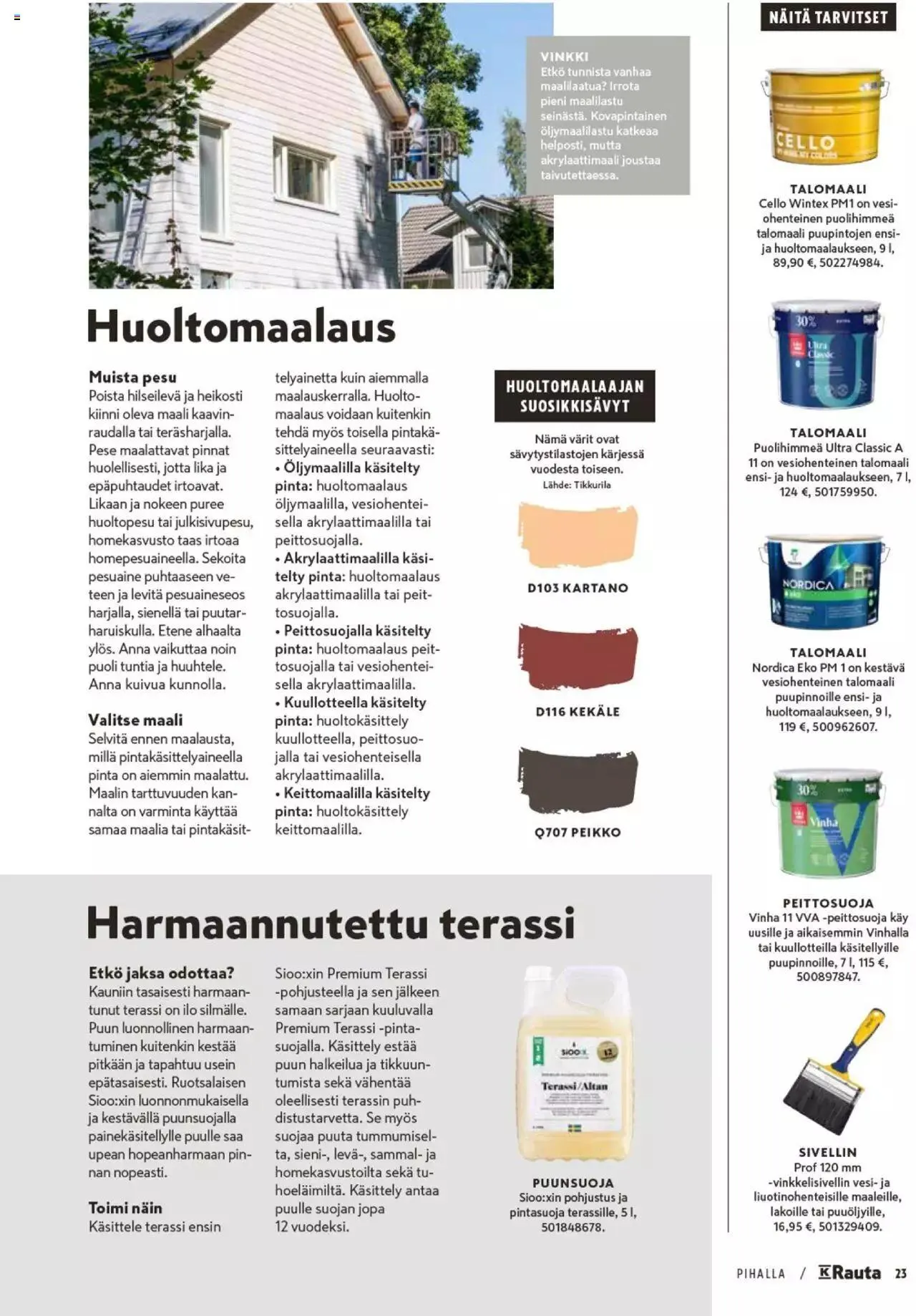 K-Rauta - Pihalla 2023 voimassa alkaen 27. maaliskuuta - 31. joulukuuta 2023 - Tarjouslehti sivu 23