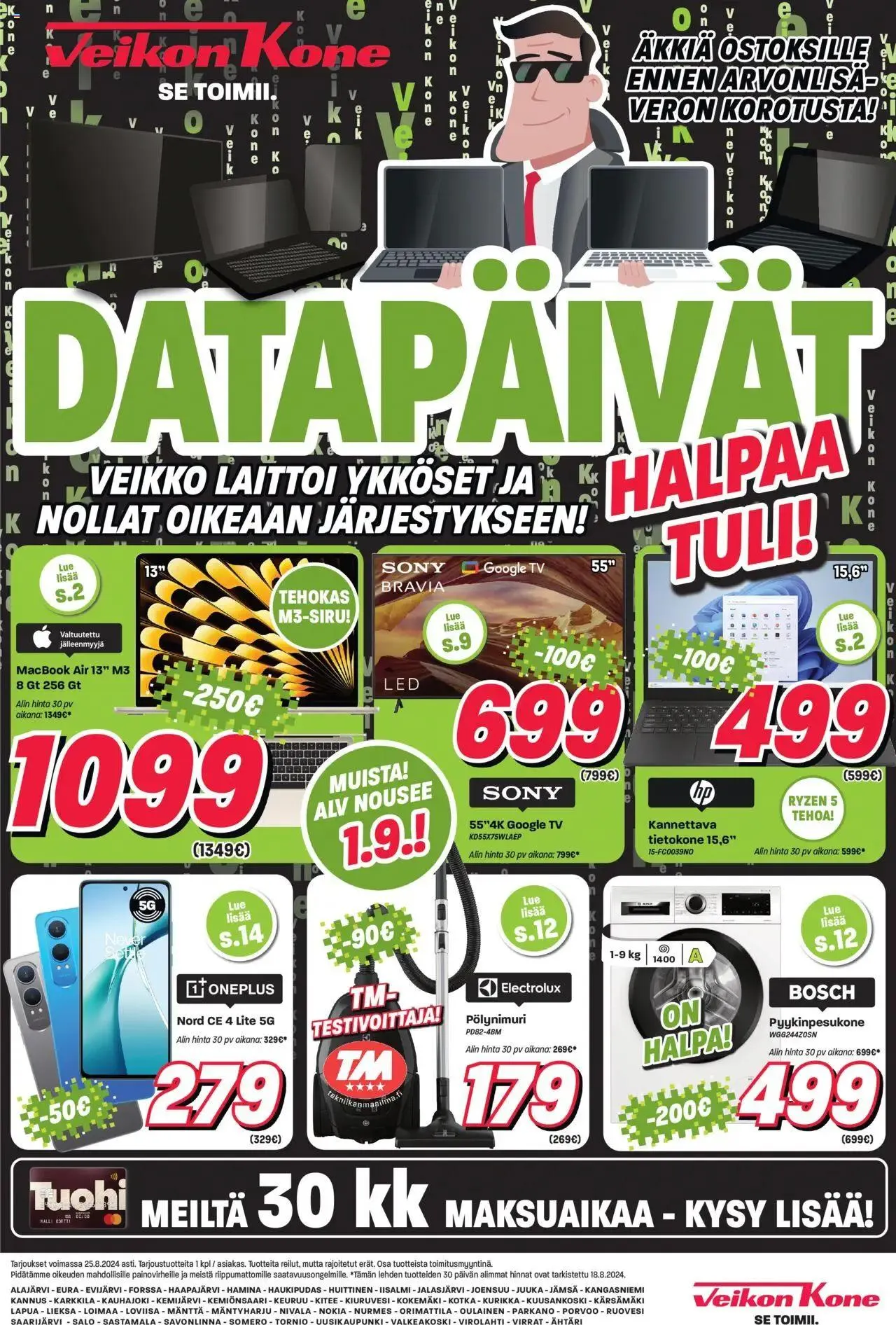 Veikon Kone tarjoukset - 0