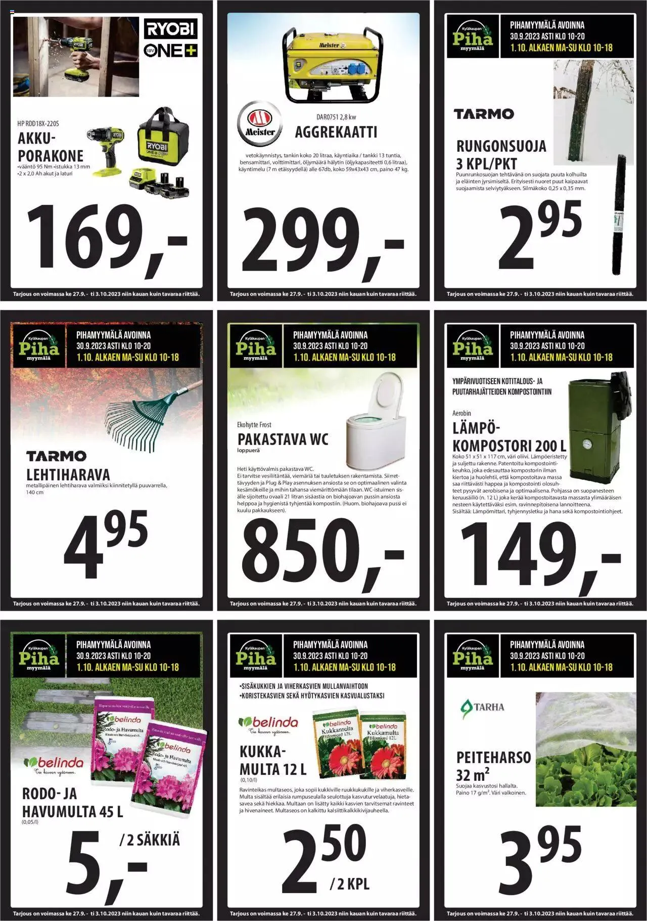 Tuuri tarjoukset voimassa alkaen 27. syyskuuta - 3. lokakuuta 2023 - Tarjouslehti sivu 14
