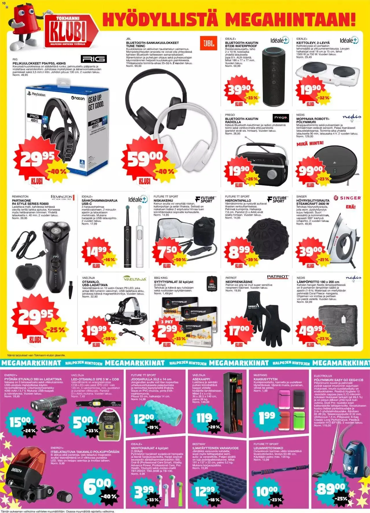 Tokmanni tarjoukset voimassa alkaen 25. syyskuuta - 1. lokakuuta 2023 - Tarjouslehti sivu 10
