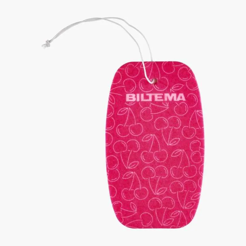 Paper air freshener with cherry scent
