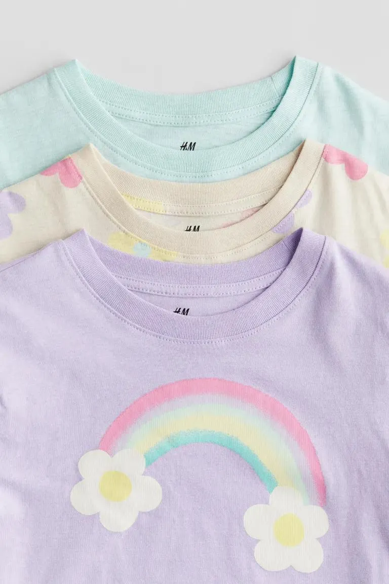 3 kpl puuvillatrikoisia puseroita