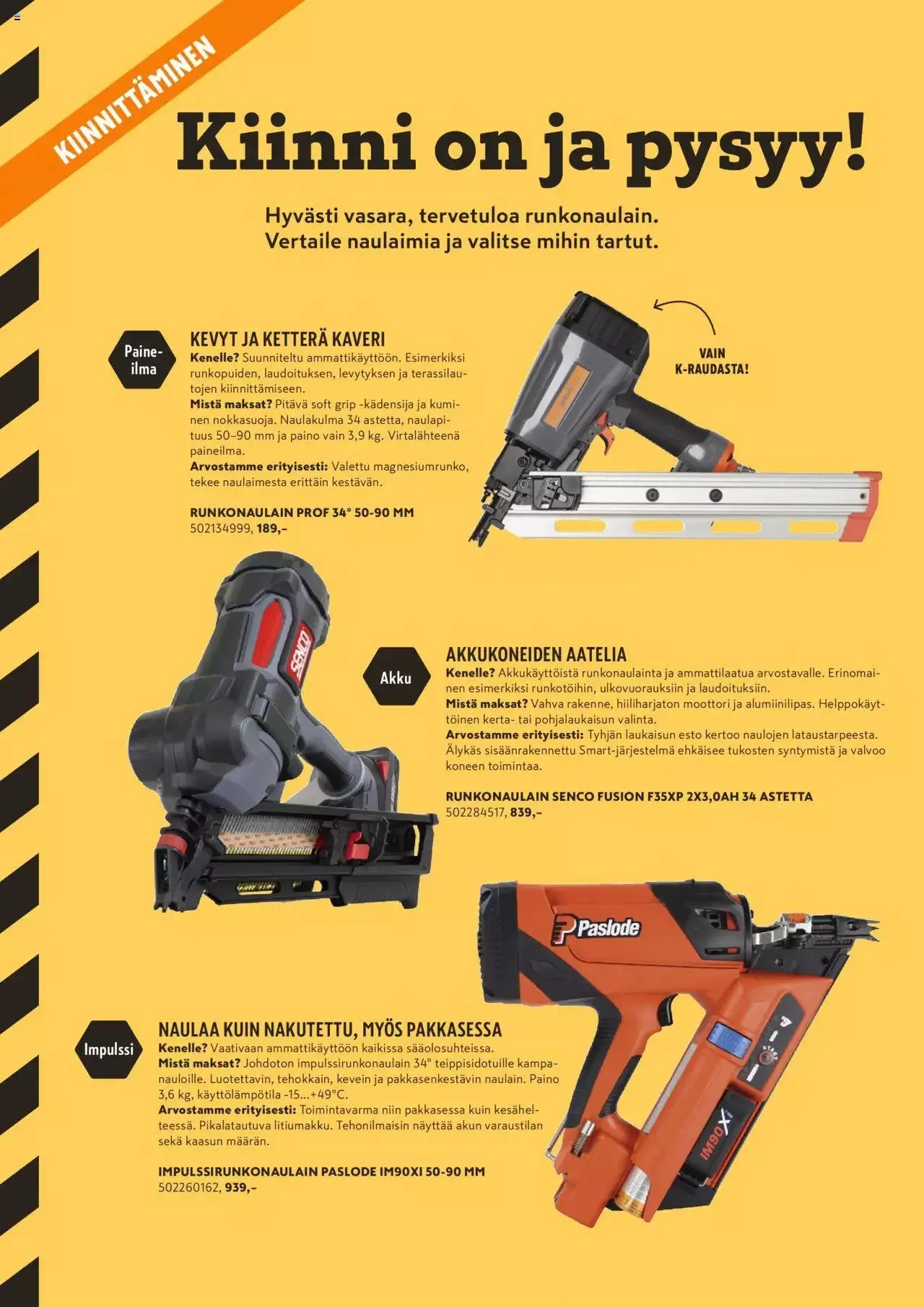K-Rauta tarjoukset - Pakissa voimassa alkaen 1. elokuuta - 30. syyskuuta 2023 - Tarjouslehti sivu 20