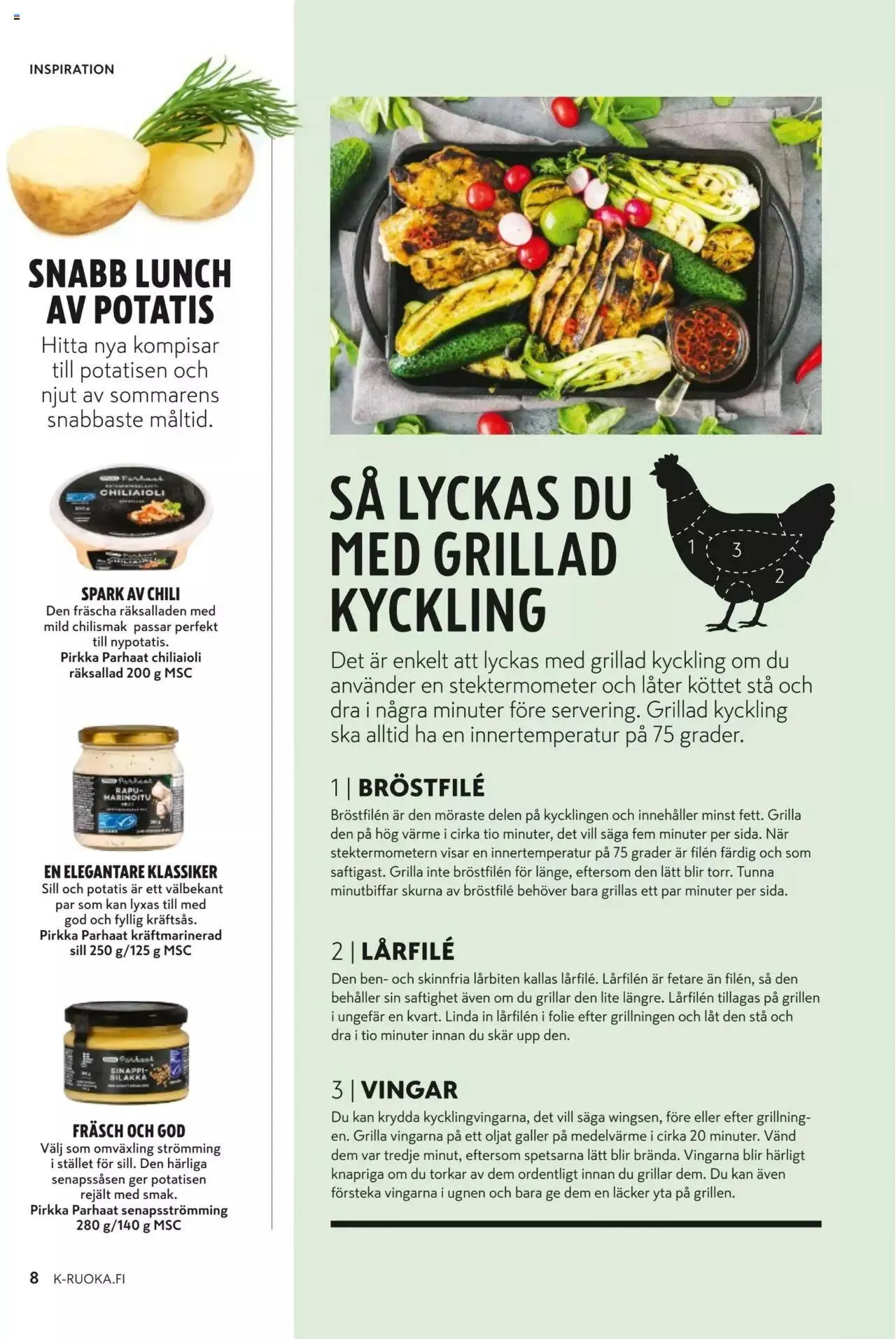 K-Market tarjoukset voimassa alkaen 7. kesäkuuta - 29. elokuuta 2023 - Tarjouslehti sivu 8