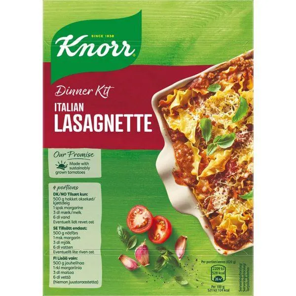 KNORR LASAGNETTE